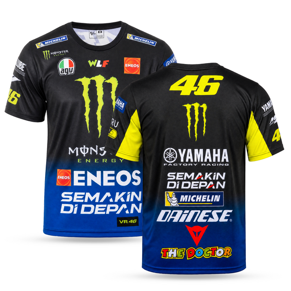 Γιαμάχα Ανδρική Μπλούζα MotoGP Ομάδας, Ρόσι. 2019