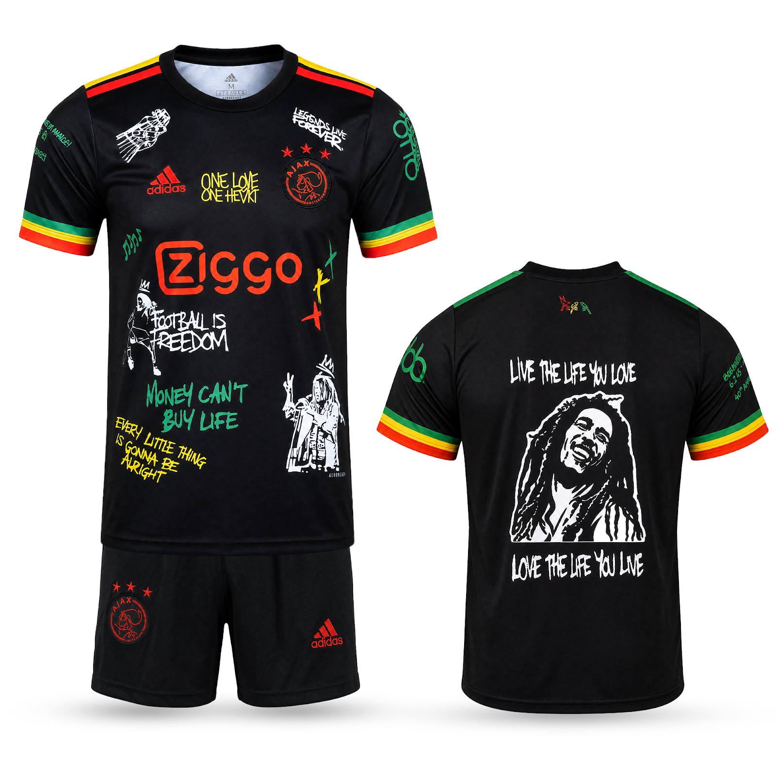 Άγιαξ Παιδική Ποδοσφαιρική Εμφάνιση. Bob Marley Edition
