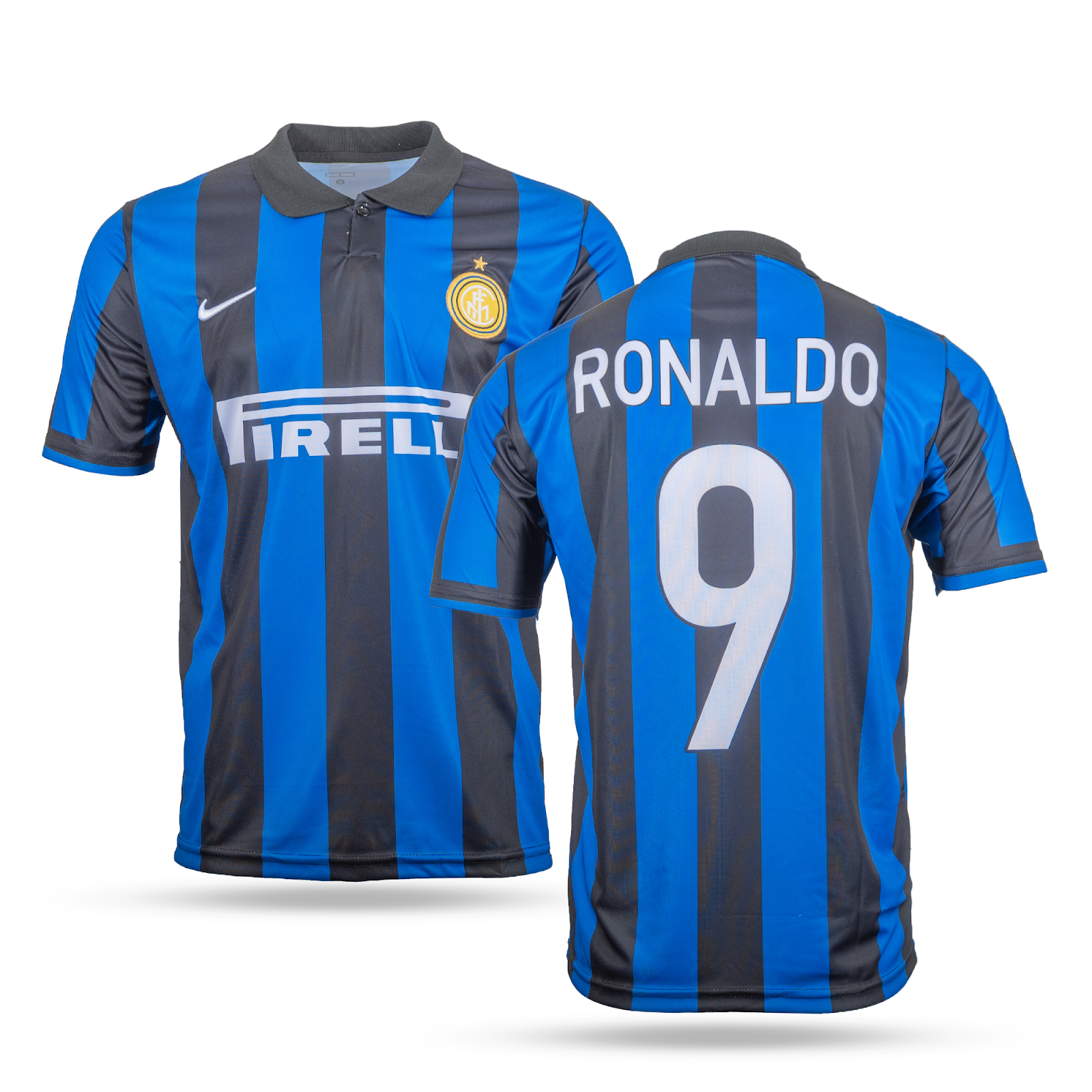 Ανδρική φανέλα ποδοσφαίρου, Inter, Ronaldo, Κλασική 2003